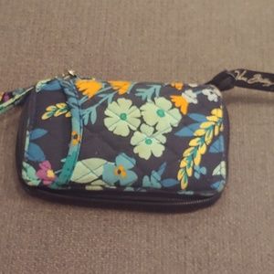 Vera Bradley wristlet- midnight blues